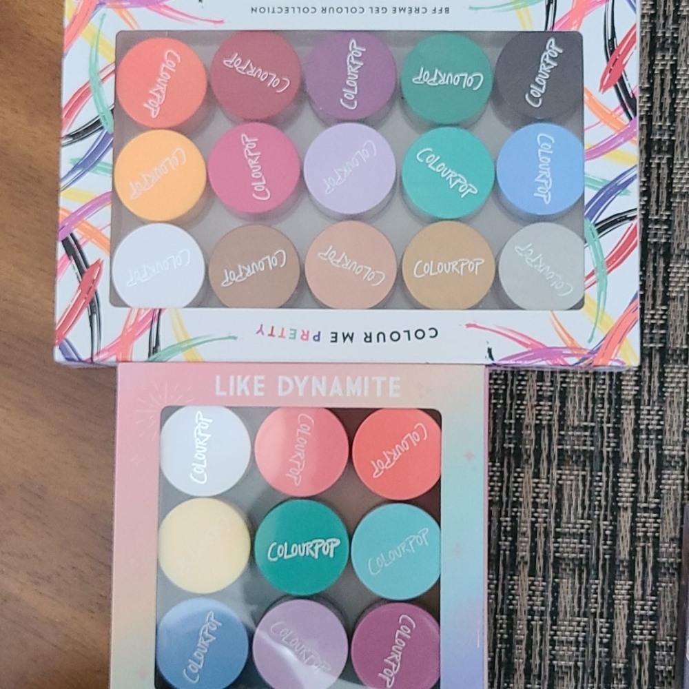 Colourpop creme gel color vaults